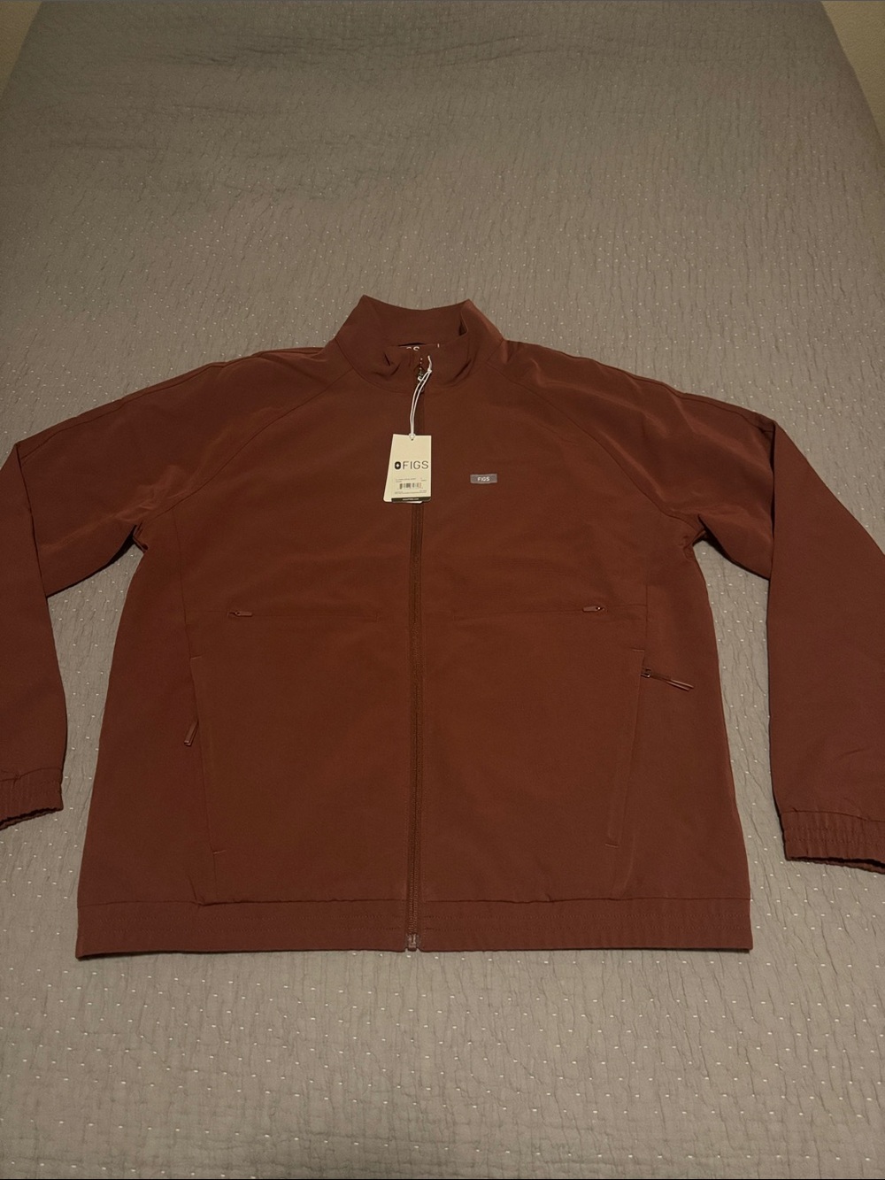 Figs Cobaki Scrub Zip Up Jacket
